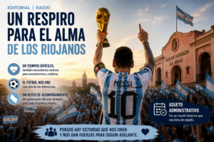 EDITORIAL: UN RESPIRO PARA EL ALMA DE LOS RIOJANOS
