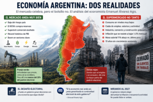 Emanuel Álvarez Agis: “El mercado anda muy bien, el supermercado no tanto”