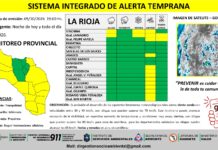 Alerta por Viento Zonda en La Rioja: registran caídas de postes y daños en el tendido eléctrico de Felipe Varela
