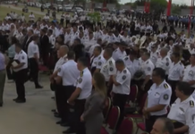 Instituyen a la Virgen del Rosario como patrona de la Policía de la Provincia en un emotivo acto en el Superdomo
